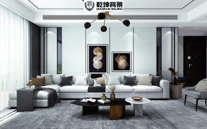 乾坤背景墙